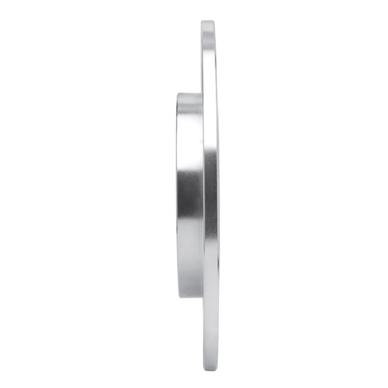 Hyundai SANTA FE Brake Rotor (1) - Rear Left - R1 Concepts - Drilled & Slotted - Silver - `19-`25